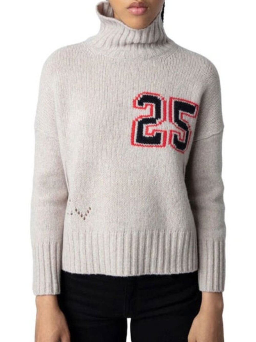 Zadig & Voltaire Merino Wool Blee 25 Twenty Five Sweater